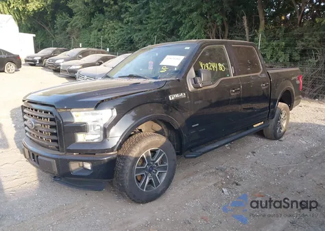 2016 Ford F150 Supercrew из США, поврежденный, VIN 1FTEW1EP9GFC74191